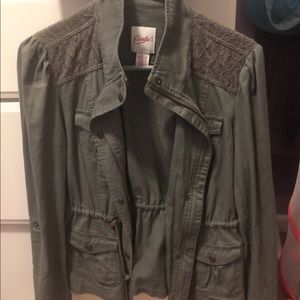 Candies Army Green Jacket